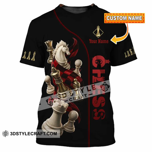 Unisex Shirt - Custom Chess 3D Shirt T-shirt