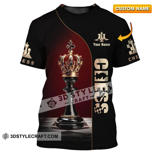 Unisex Shirt - Custom Chess 3D Shirt style option 1