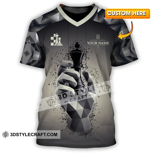 Unisex Shirt - Custom Chess 3D Shirt T-Shirt / S T-shirt