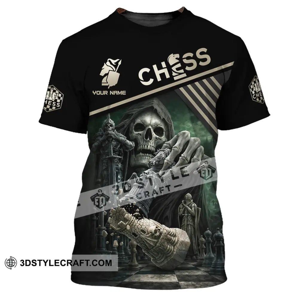 Unisex Shirt - Custom Chess 3D Shirt T-Shirt / S T-shirt