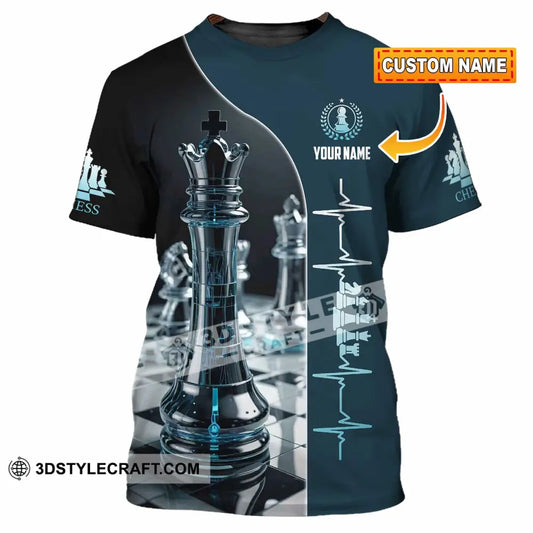 Unisex Shirt - Custom Chess Heartbeat Shirt T-shirt