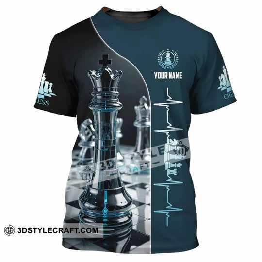 Unisex Shirt - Custom Chess Heartbeat Shirt style option 2