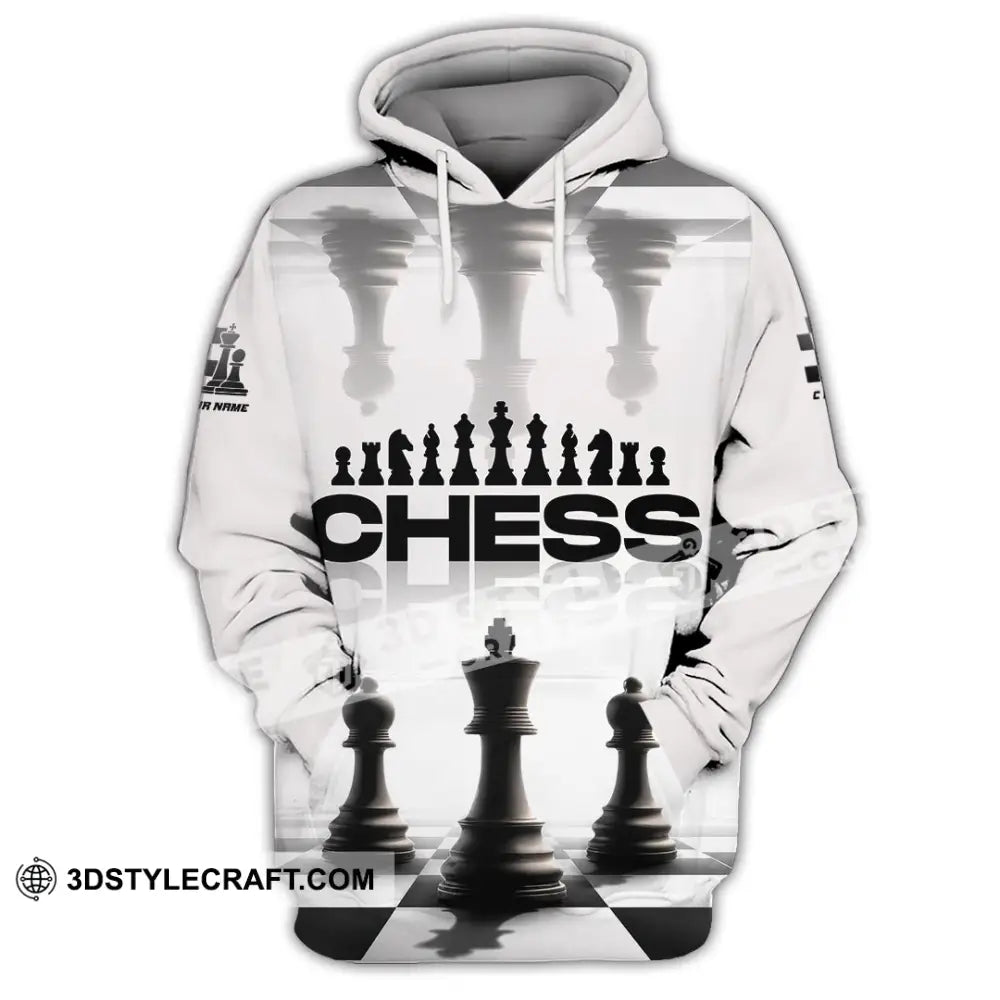 Unisex Shirt - Custom Chess Lover 3D Shirt Hoodie / S T-shirt