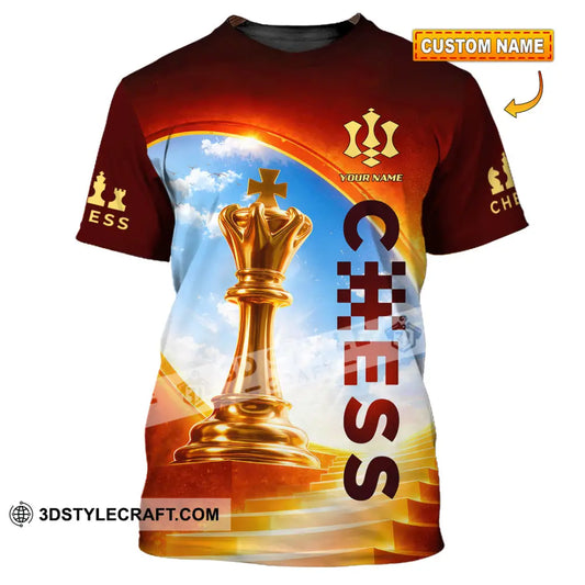 Unisex Shirt - Custom Chess Lover 3D Shirt T-shirt