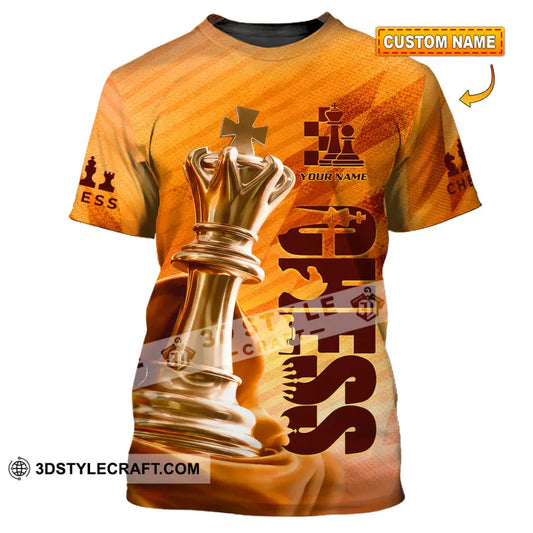 Unisex Shirt - Custom Chess Lover 3D Shirt - T-shirt