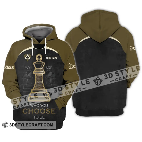 Unisex Shirt - Custom Chess Lover Shirt, You Are Who You Choose To Be, International Chess Day style option 3