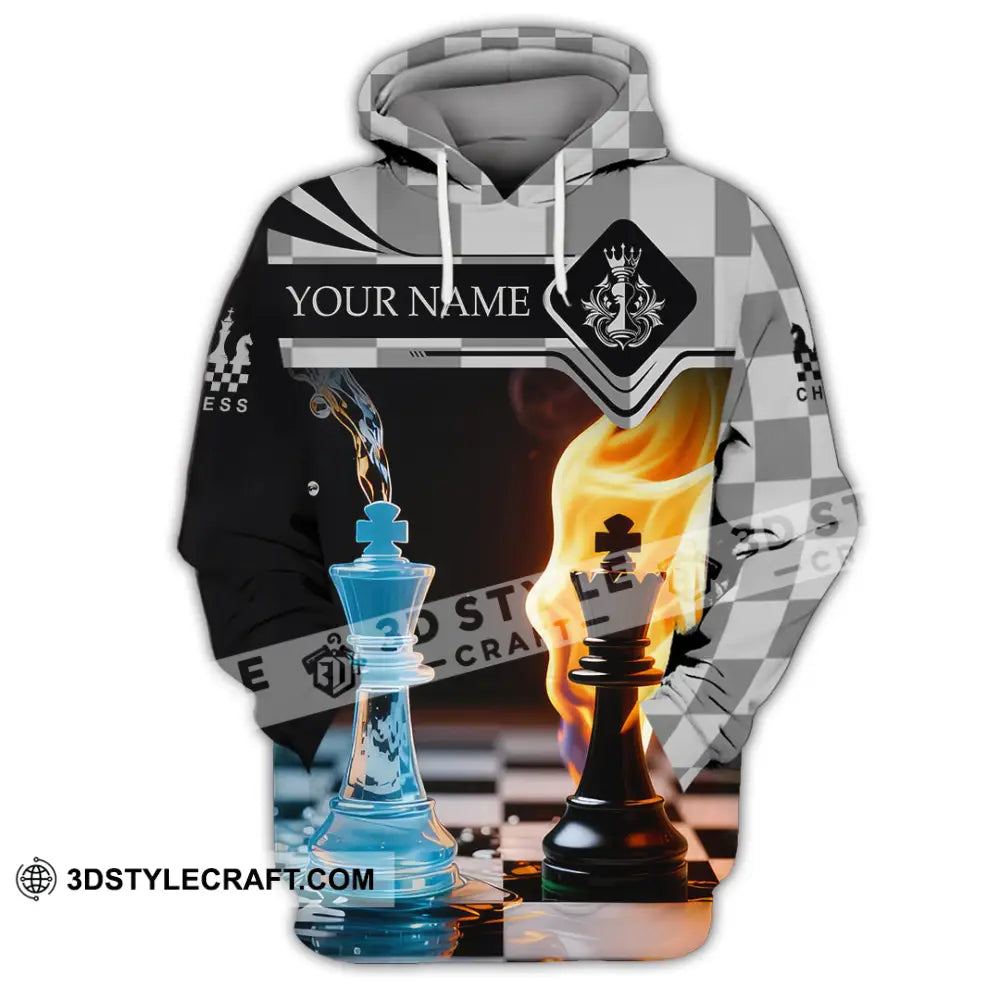 Unisex Shirt - Custom Chess Player 3D Shirt Hoodie / S T-shirt