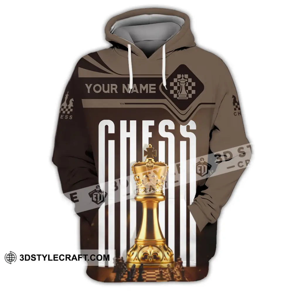Unisex Shirt - Custom Chess Player 3D Shirt Hoodie / S T-shirt