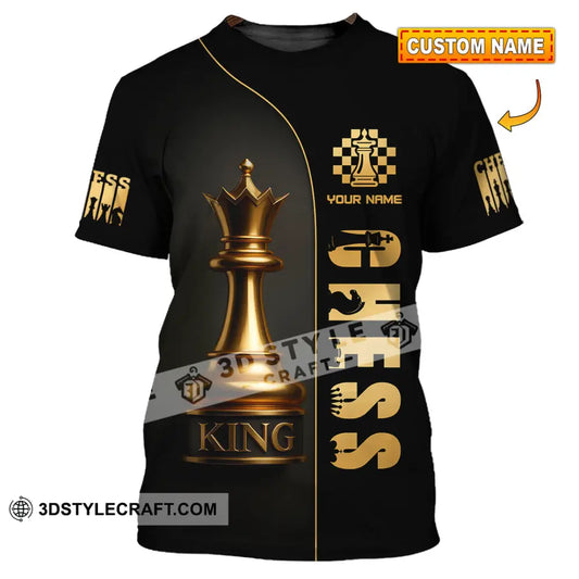 Unisex Shirt - Custom Chess Player 3D Shirt T-shirt