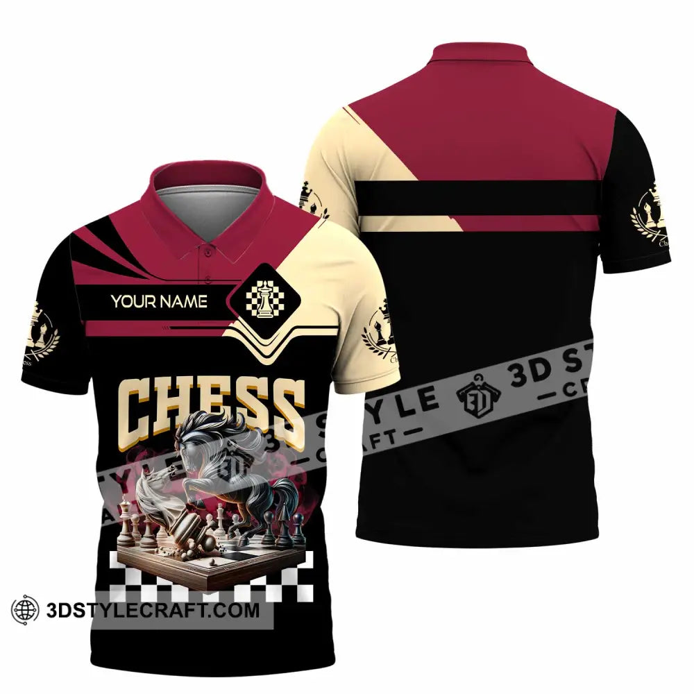 Unisex Shirt - Custom Chess Shirt Polo Shirt / S T-shirt