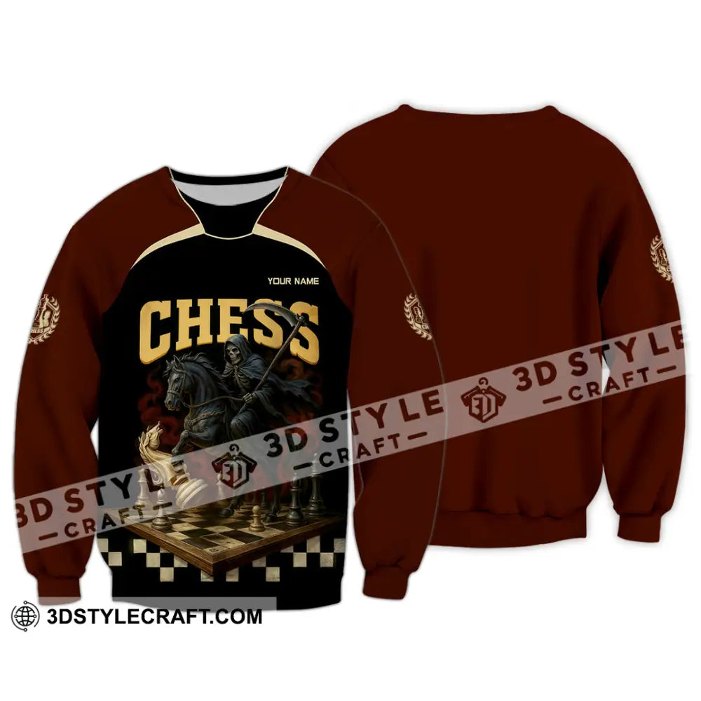 Unisex Shirt - Custom Chess Sport Shirt Long Sleeve / S T-shirt