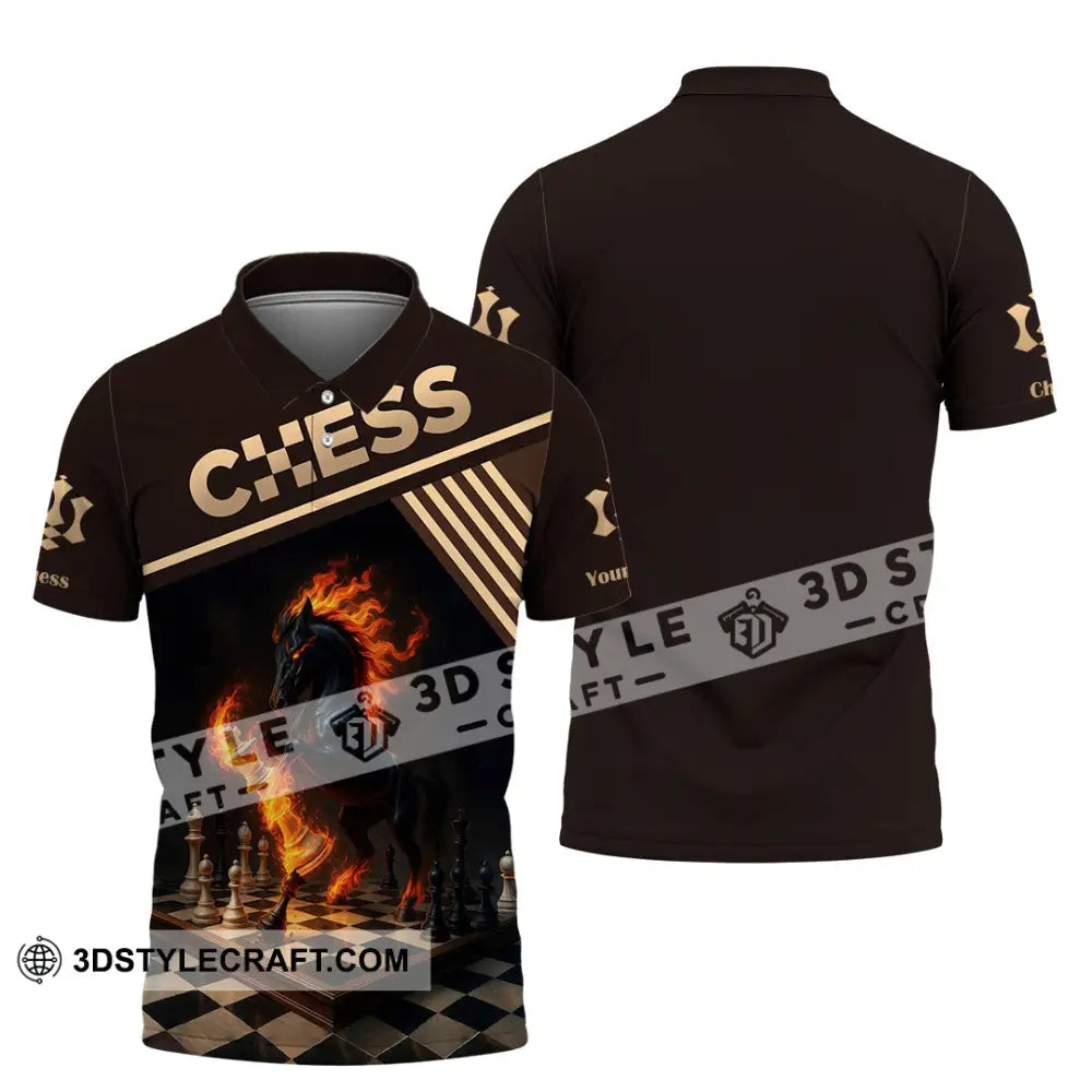Unisex Shirt - Custom Chess Sport Shirt Polo Shirt / S T-shirt