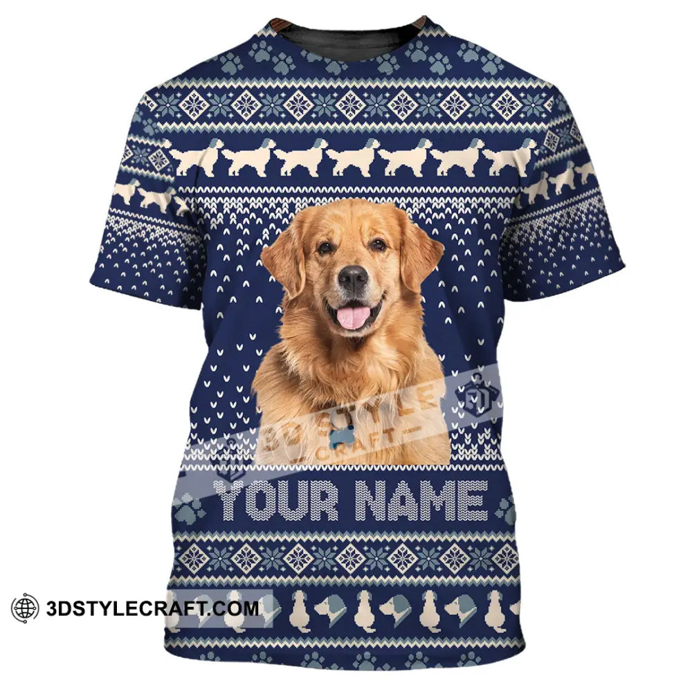 Unisex Shirt - Custom Christmas Pet 3D Shirt T-Shirt / S T-shirt