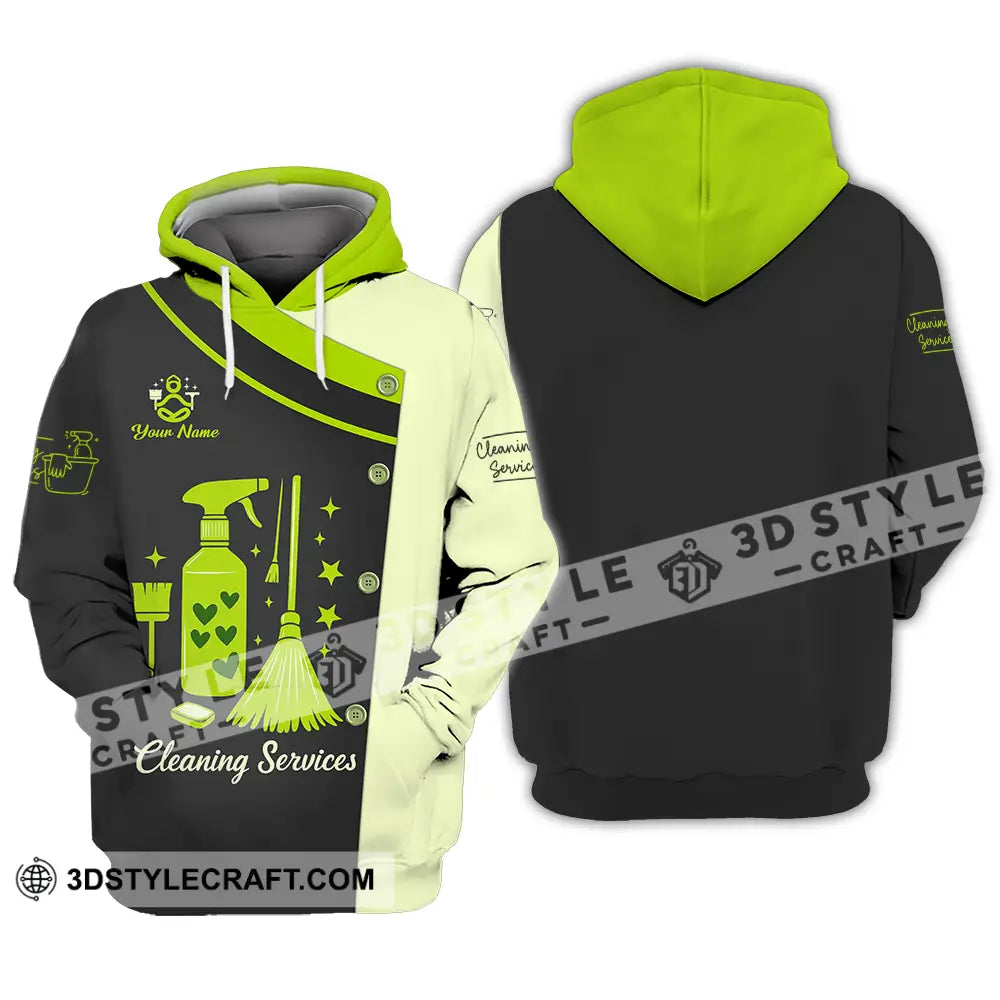 Unisex Shirt - Custom Cleaning Service Shirt Hoodie / S T-shirt