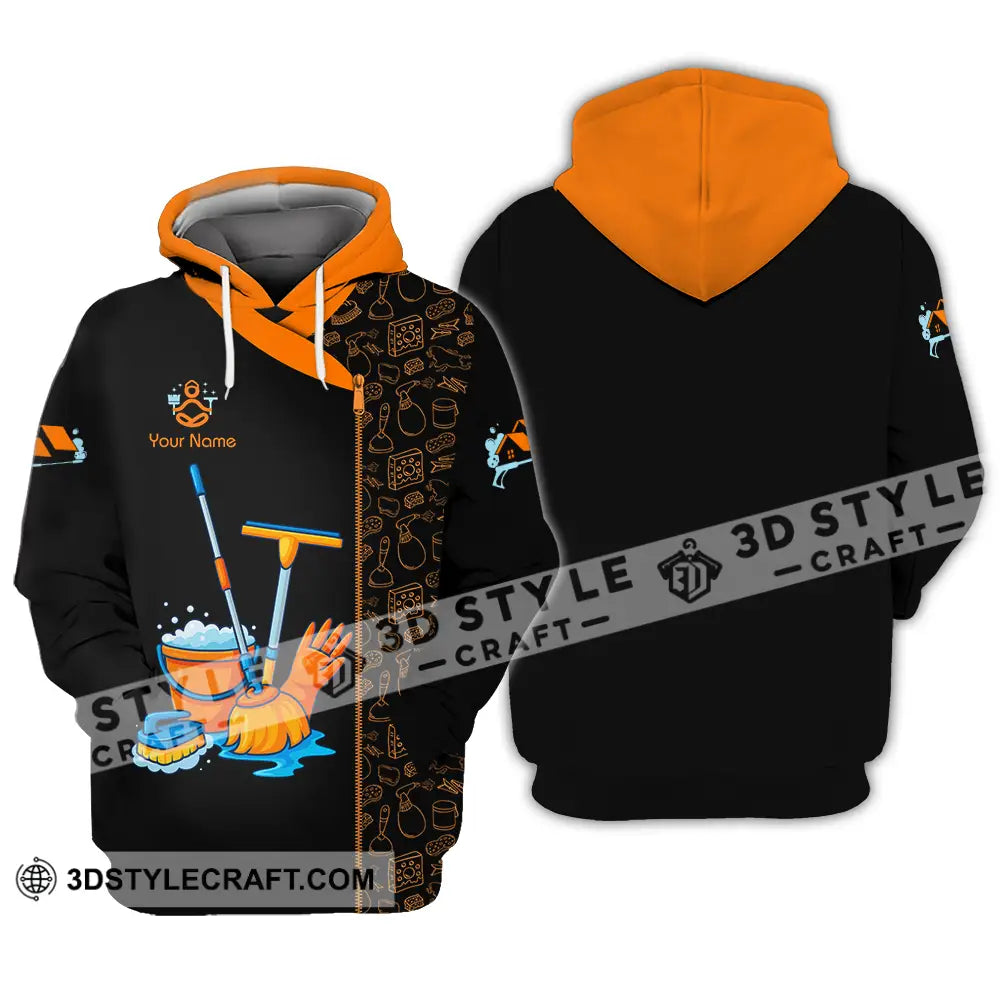 Unisex Shirt - Custom Cleaning Service Shirt Hoodie / S T-shirt