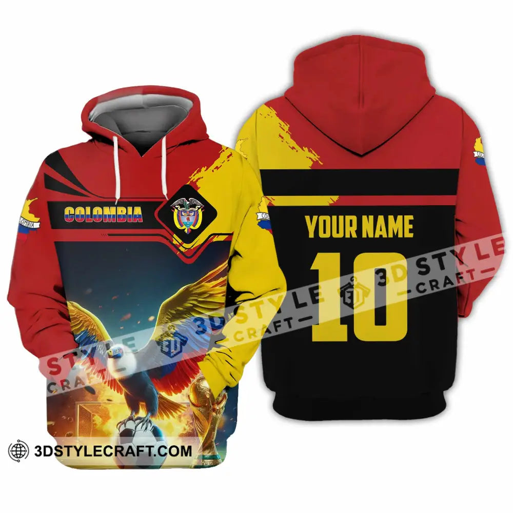 Unisex Shirt - Custom Colombia 3D Shirt Hoodie / S T-shirt