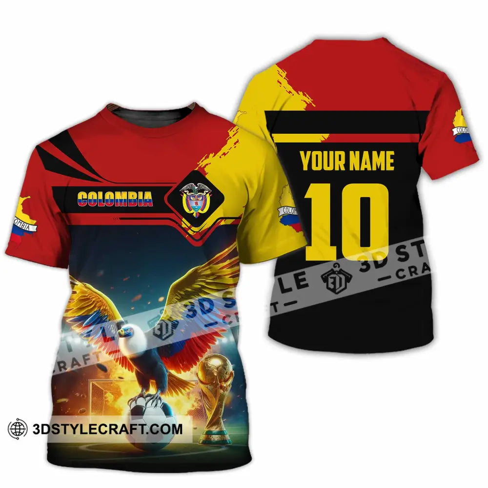 Unisex Shirt - Custom Colombia 3D Shirt T-Shirt / S T-shirt