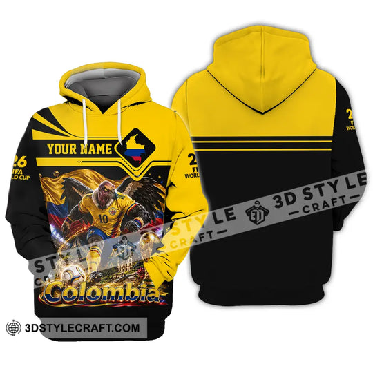 Unisex Shirt - Custom Colombia World Cup 2026 Shirt style option 3