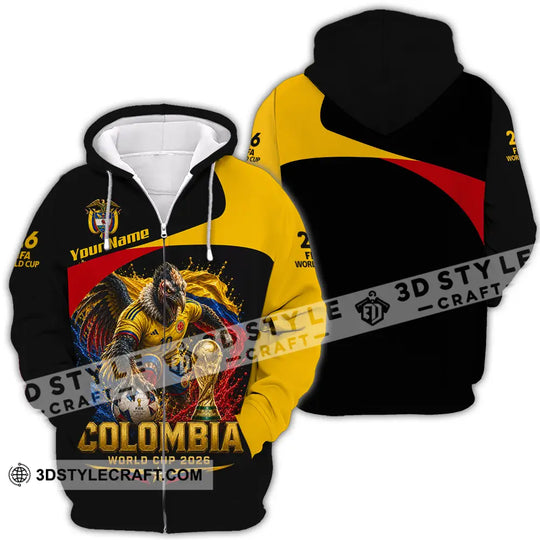 Unisex Shirt - Custom Colombia World Cup 2026 Shirt style option 4