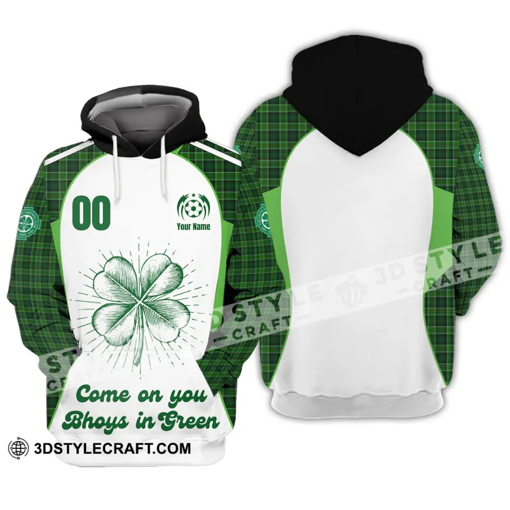 Unisex Shirt - Custom Come On You Bhoys In Green Shirt Hoodie / S T-shirt