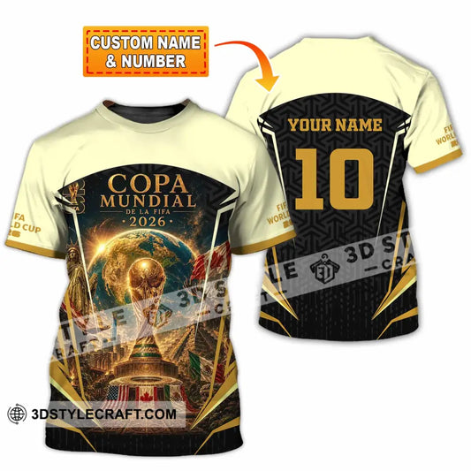 Unisex Shirt - Custom Copa Mundial World Cup 2026 Shirt - T-shirt