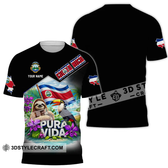 Unisex Shirt - Custom Costa Rica 3D Shirt style option 2