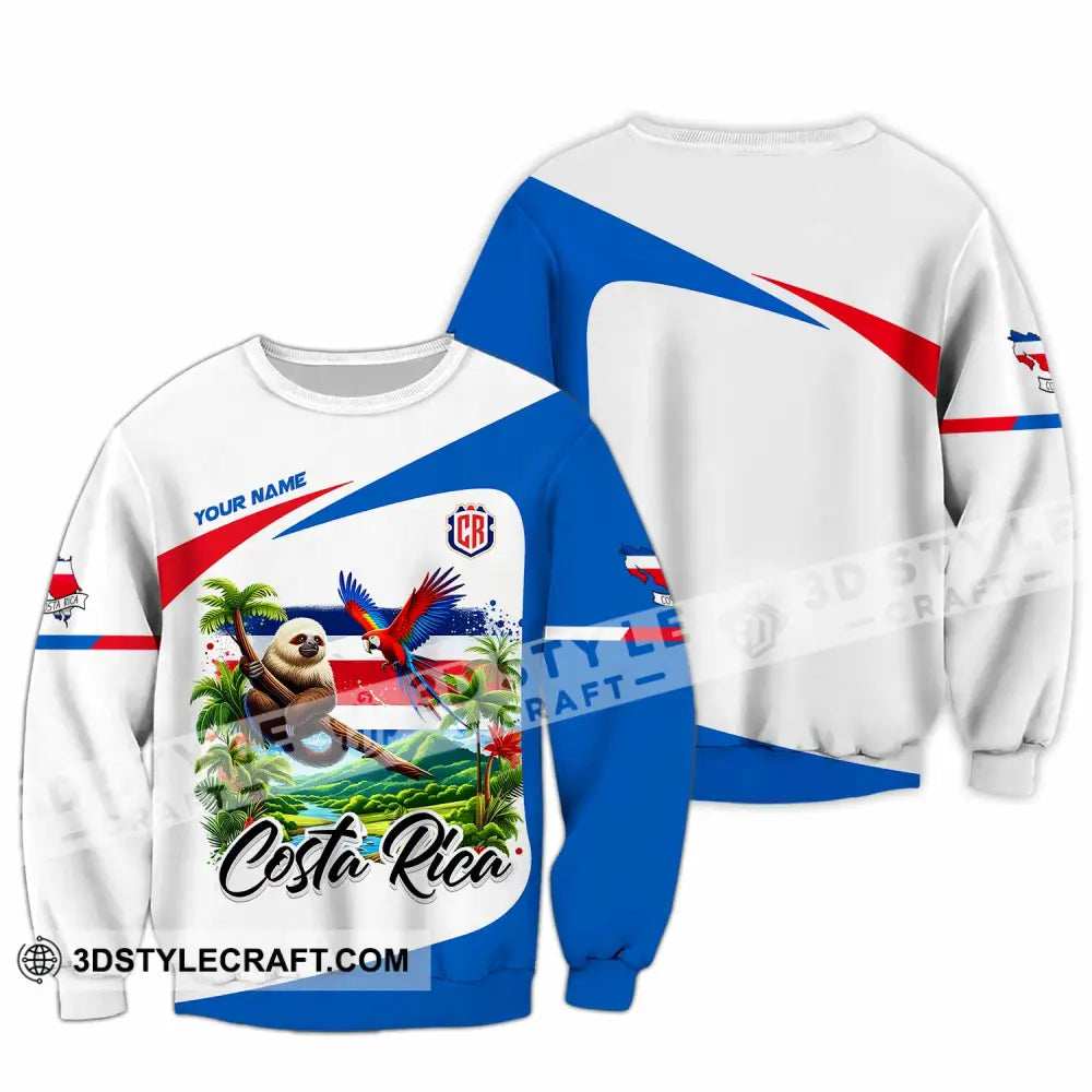 Unisex Shirt - Custom Costa Rica Shirt Long Sleeve / S T-shirt