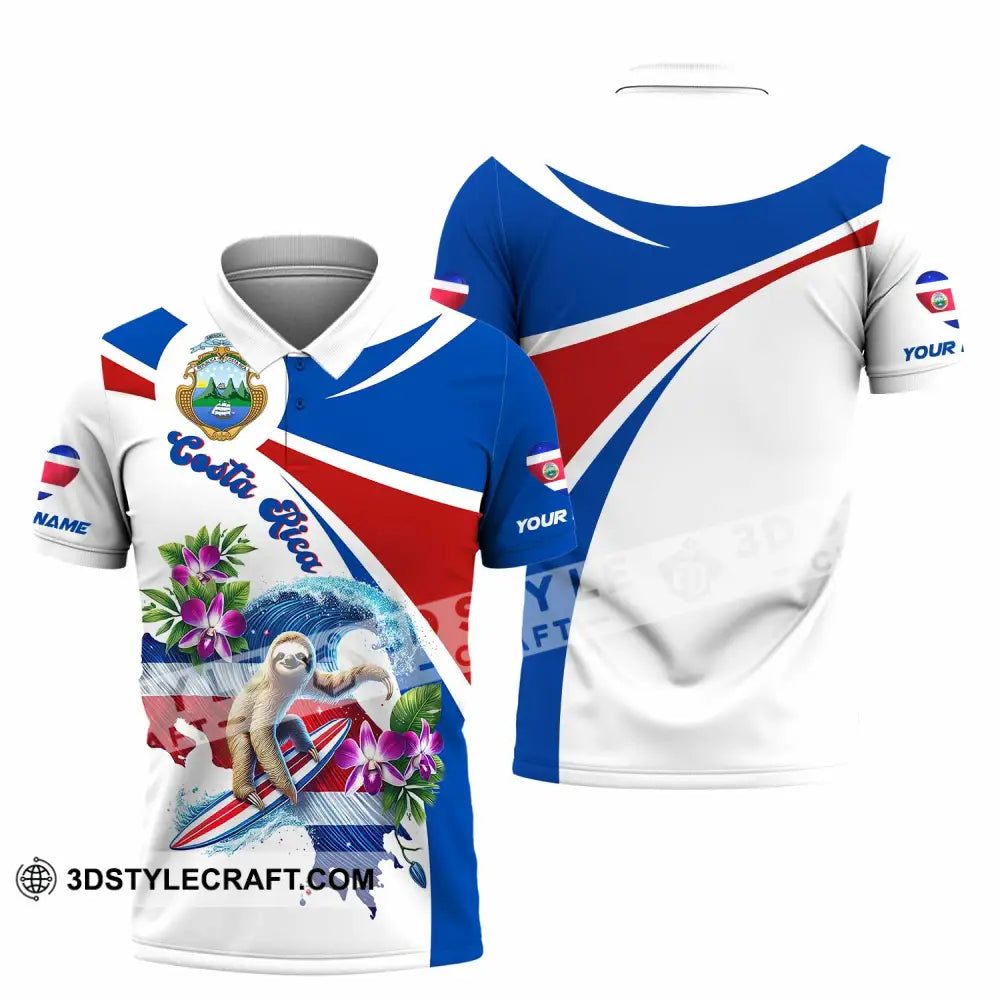 Unisex Shirt - Custom Costa Rica Shirt Polo Shirt / S T-shirt