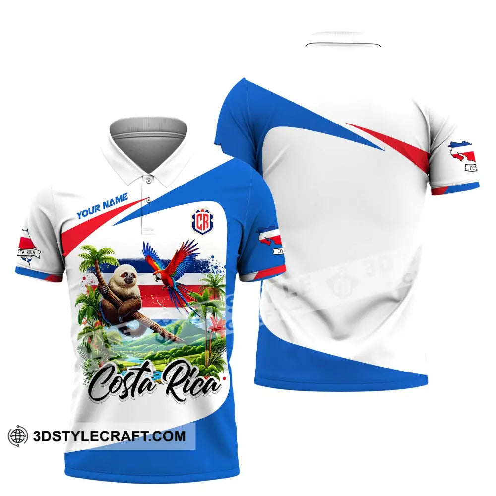 Unisex Shirt - Custom Costa Rica Shirt Polo Shirt / S T-shirt