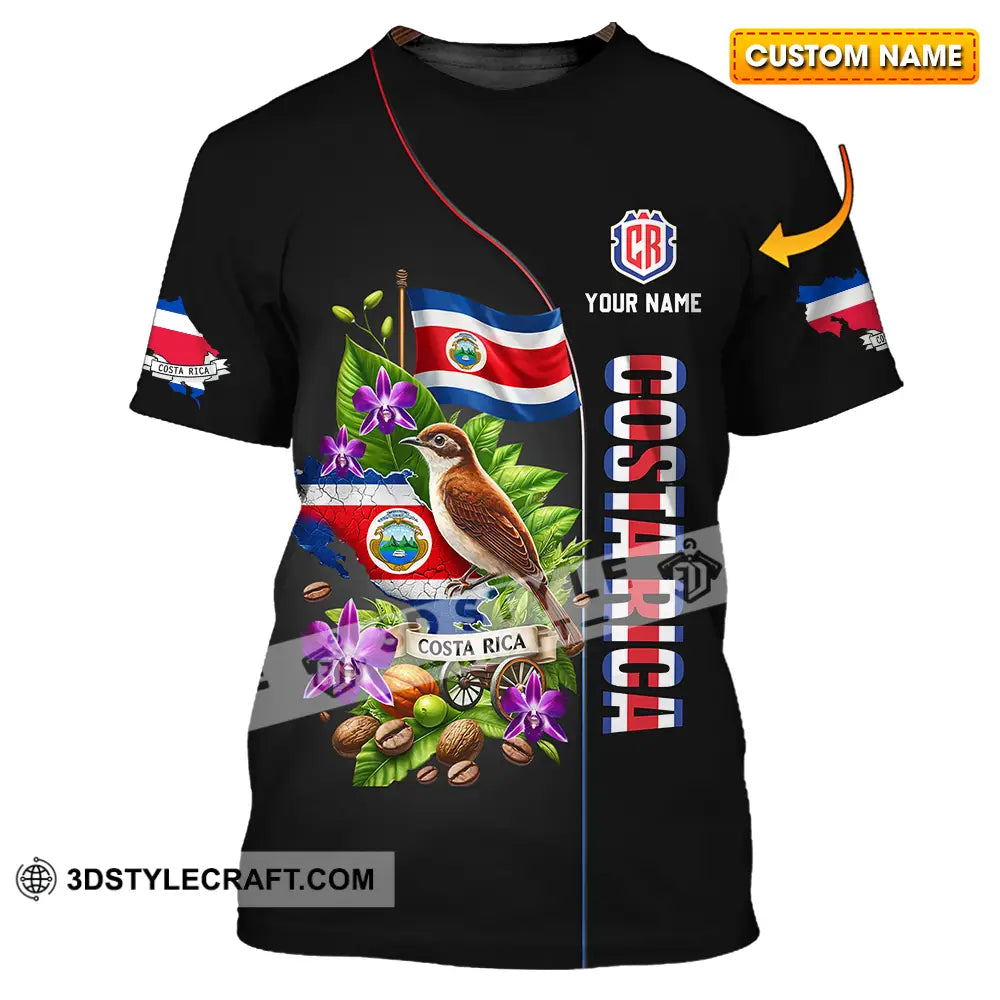 Unisex Shirt - Custom Costa Rica Pura Vida 3D Shirt T-shirt
