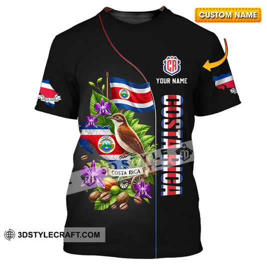 Unisex Shirt - Custom Costa Rica Pura Vida 3D Shirt T-shirt