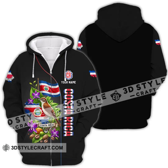Unisex Shirt - Custom Costa Rica Pura Vida 3D Shirt style option 4