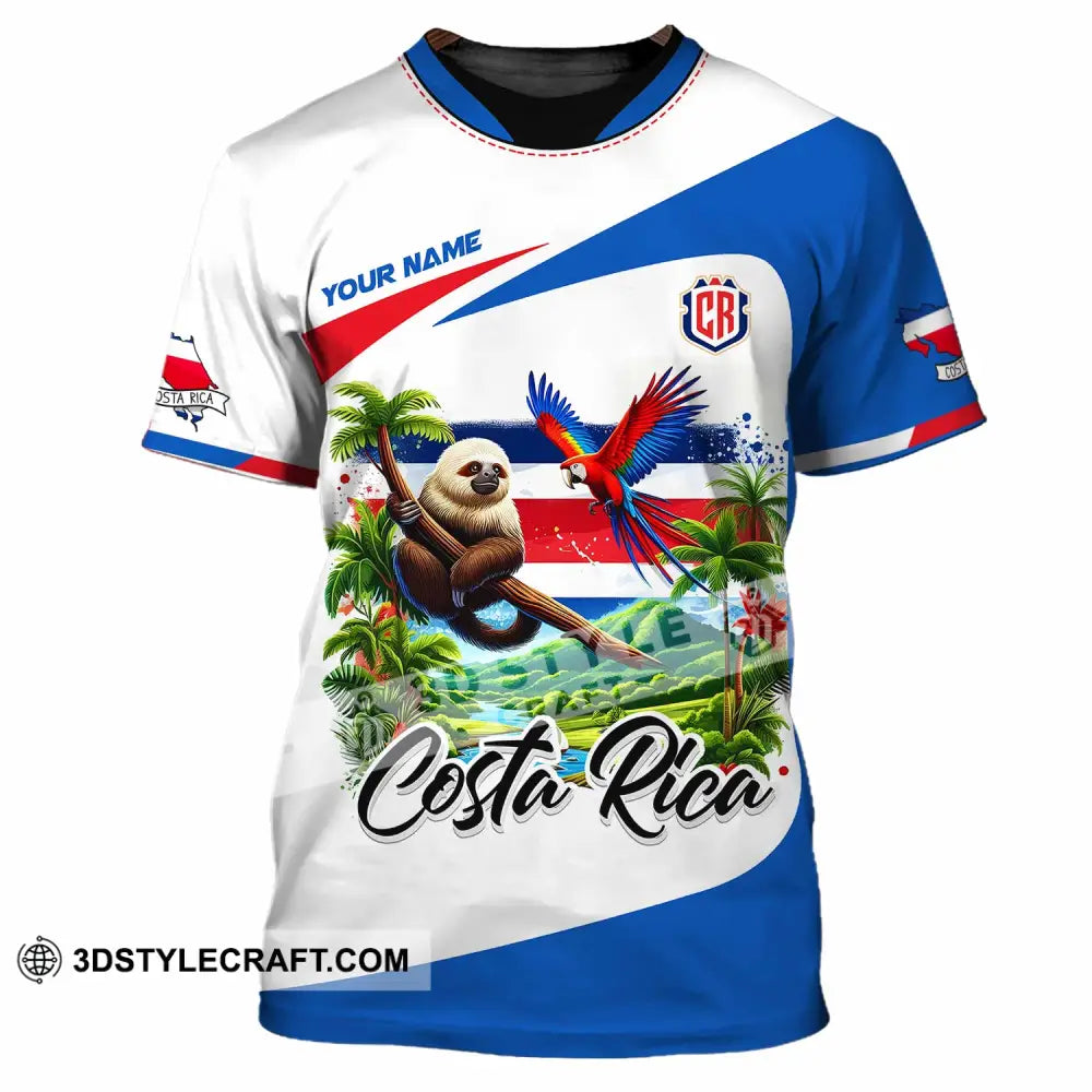 Unisex Shirt - Custom Costa Rica Shirt T-Shirt / S T-shirt