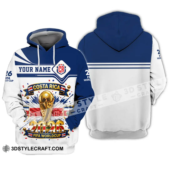 Unisex Shirt - Custom Costa Rica World Cup 2026 Shirt style option 3
