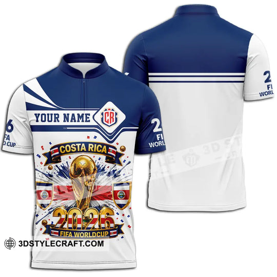 Unisex Shirt - Custom Costa Rica World Cup 2026 Shirt style option 2