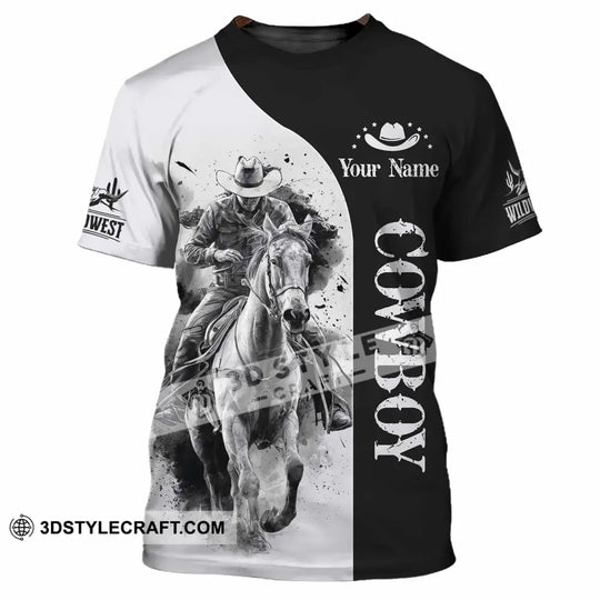 Unisex Shirt - Custom Cowboy 3D Shirt style option 4
