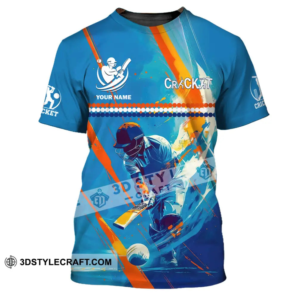 Unisex Shirt - Custom Cricket 3D Shirt T-Shirt / S T-shirt