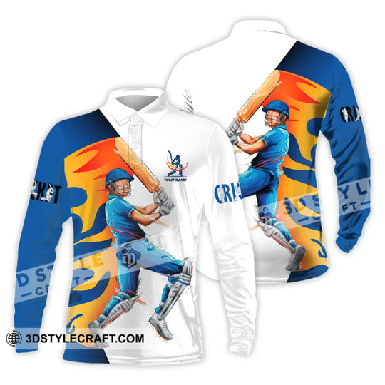 Unisex Shirt - Custom Cricket Player Shirt style option 4