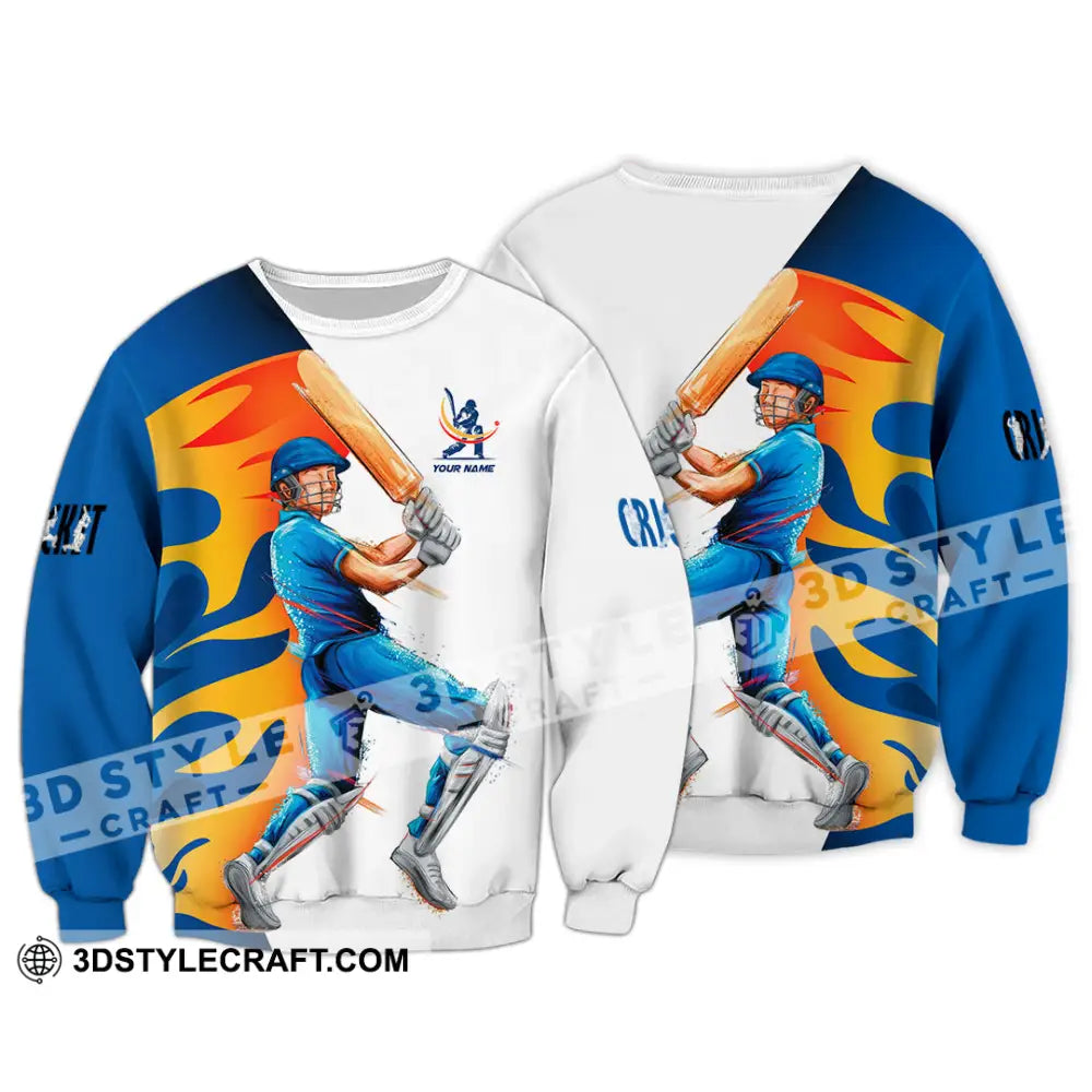 Unisex Shirt Custom Cricket Player Shirt Long Sleeve / S T shirt