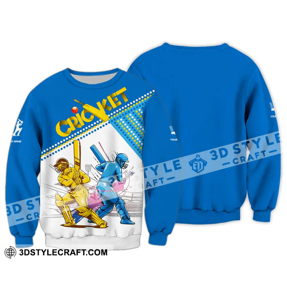 Unisex Shirt Custom Cricket Player Shirt Long Sleeve / S T shirt