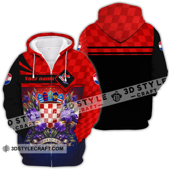 Unisex Shirt - Custom Croatia Fifa World Cup 2026 3D Shirt style option 4