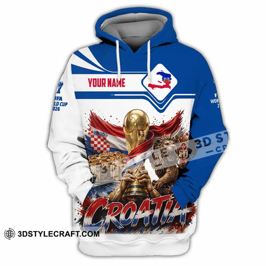 Unisex Shirt - Custom Croatia World Cup 2026 Shirt style option 2