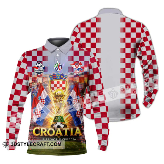 Unisex Shirt - Custom Croatia World Cup 2026 Shirt style option 4