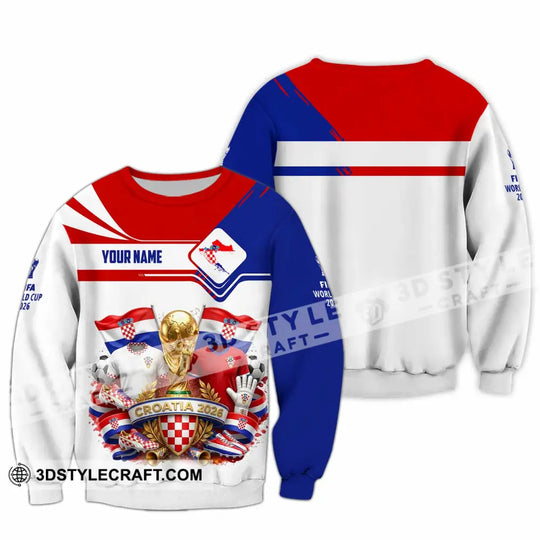 Unisex Shirt - Custom Croatia World Cup 2026 Shirt style option 3