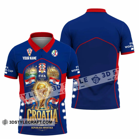 Unisex Shirt - Custom Croatia World Cup 2026 Shirt style option 3