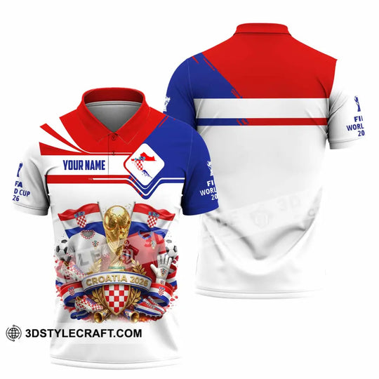 Unisex Shirt - Custom Croatia World Cup 2026 Shirt style option 2