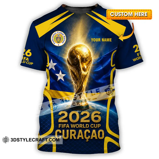 Unisex Shirt - Custom Curacao World Cup 2026 Shirt style option 1