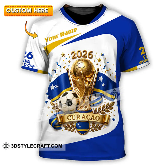 Unisex Shirt - Custom Curacao World Cup 2026 Shirt style option 1