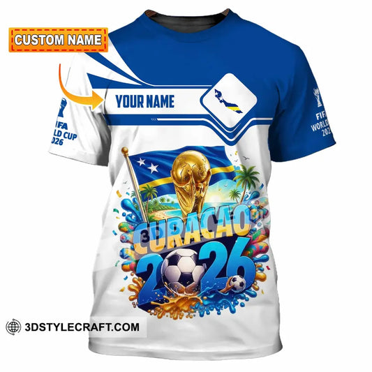 Unisex Shirt - Custom Curacao World Cup 2026 Shirt - T-shirt