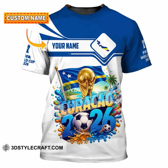 Unisex Shirt - Custom Curacao World Cup 2026 Shirt style option 1